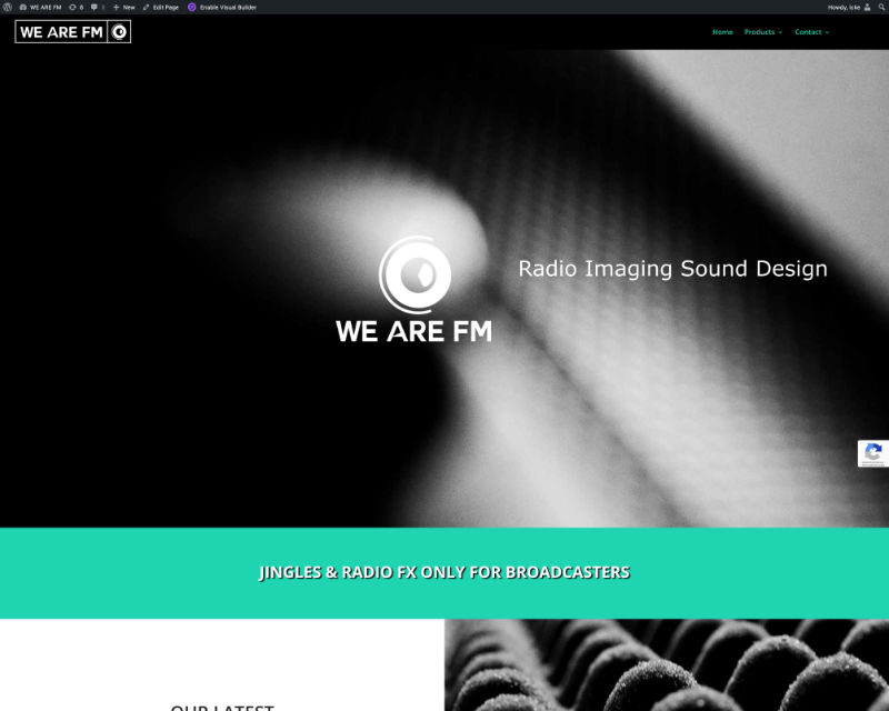 Projekt wearefm 800w